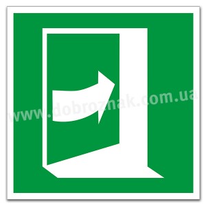 E023 Двері відчиняються поштовхом вправо