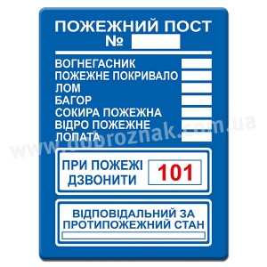 Пожежний пост