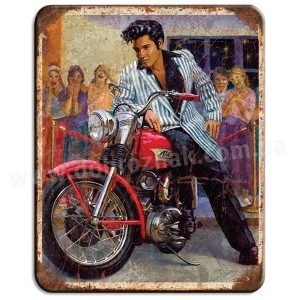 Elvis biker