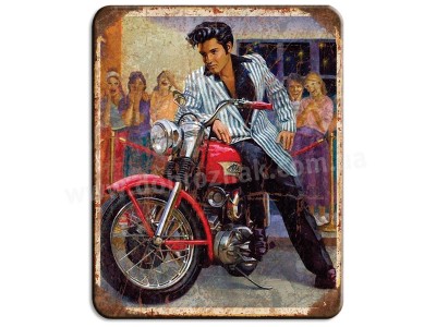 Elvis biker