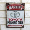 TOYOTA Parking only
