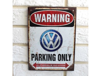 Volkswagen Parking only