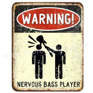 WARNING BASS GUITARIST!