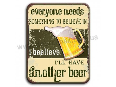 I"ll have another BEER!