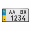 Номери  для автомобілів американського виробництва з реєстрацією після 2004 року.