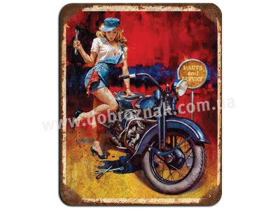 Moto lady!
