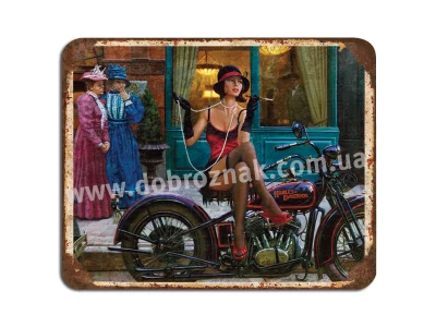 Retro moto babe!