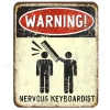WARNING KEYBOARDIST!